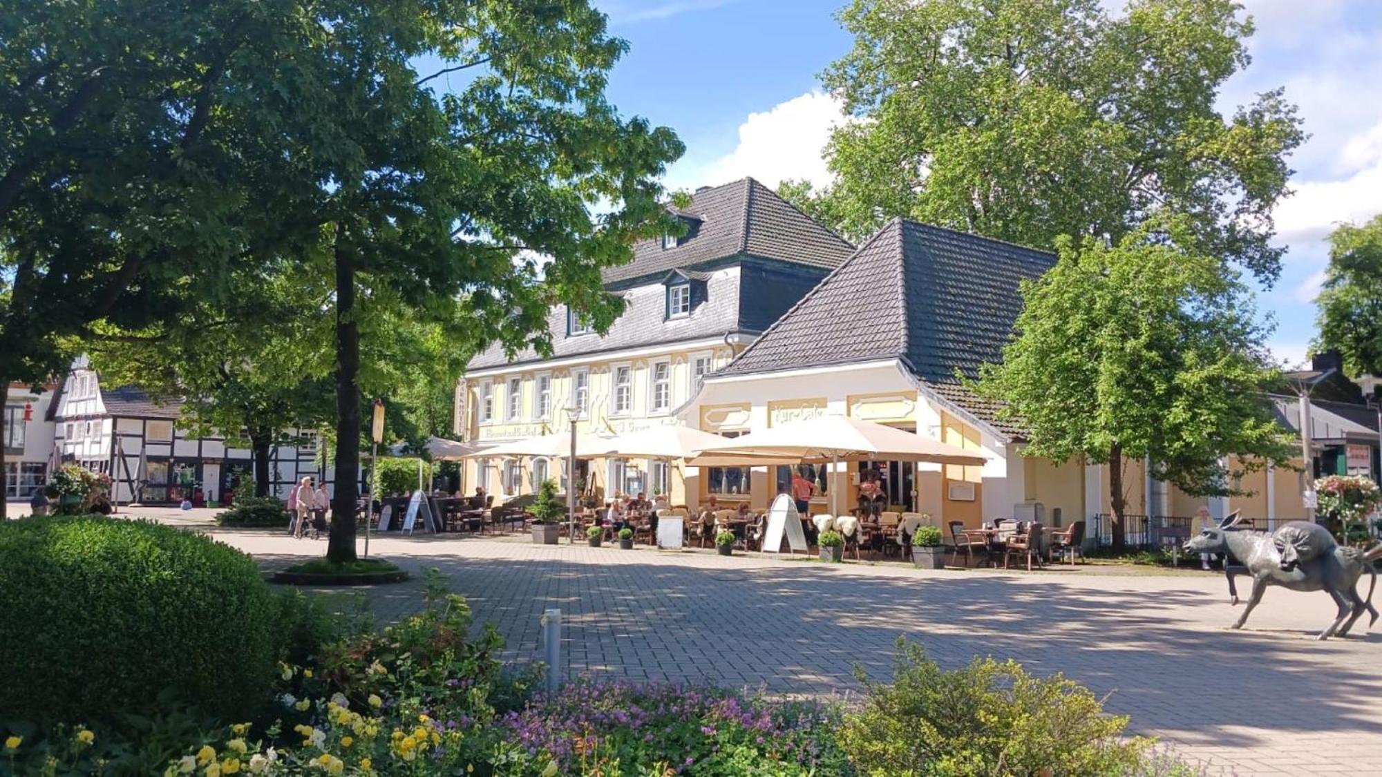 Parkhotel & Kurcafe Bad Sassendorf Exterior photo